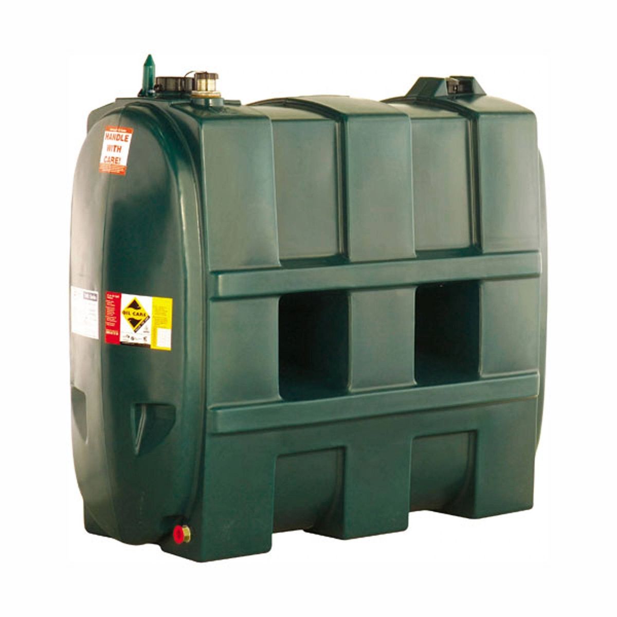 Harlequin 1100SL 1100 Litre Harlequin Slimline Single Skin Heating Oil Tank